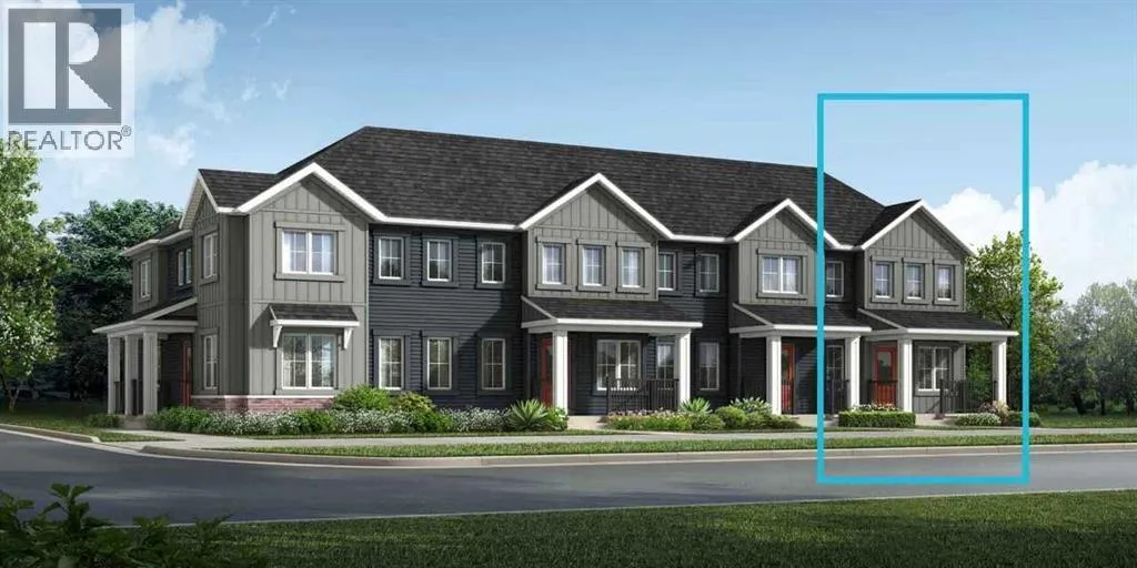 Row / Townhouse for rent: 454 Osborne Drive Sw, Airdrie, Alberta T4B 5L5