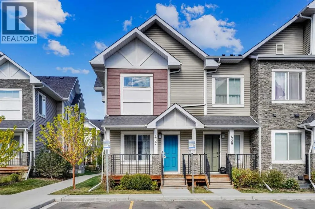 Row / Townhouse for rent: 457 Canals Crossing Sw, Airdrie, Alberta T4B 3J4