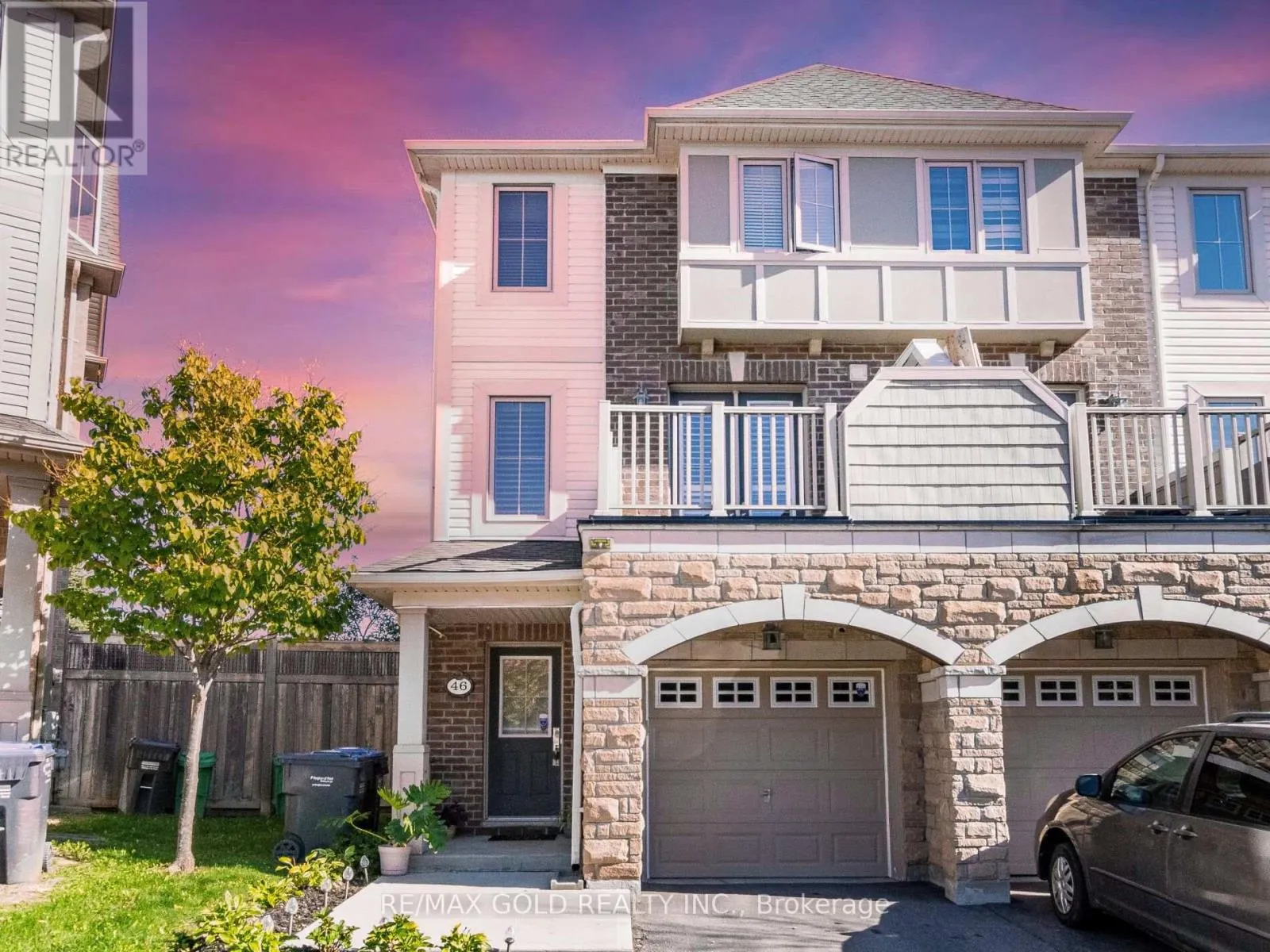 Row / Townhouse for rent: 46 Soccavo Crescent, Brampton, Ontario L6Y 0W3