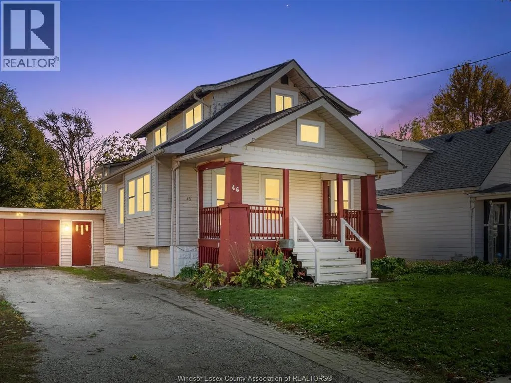 House for rent: 46 Wilson Avenue, Chatham, Ontario N7L 1K7