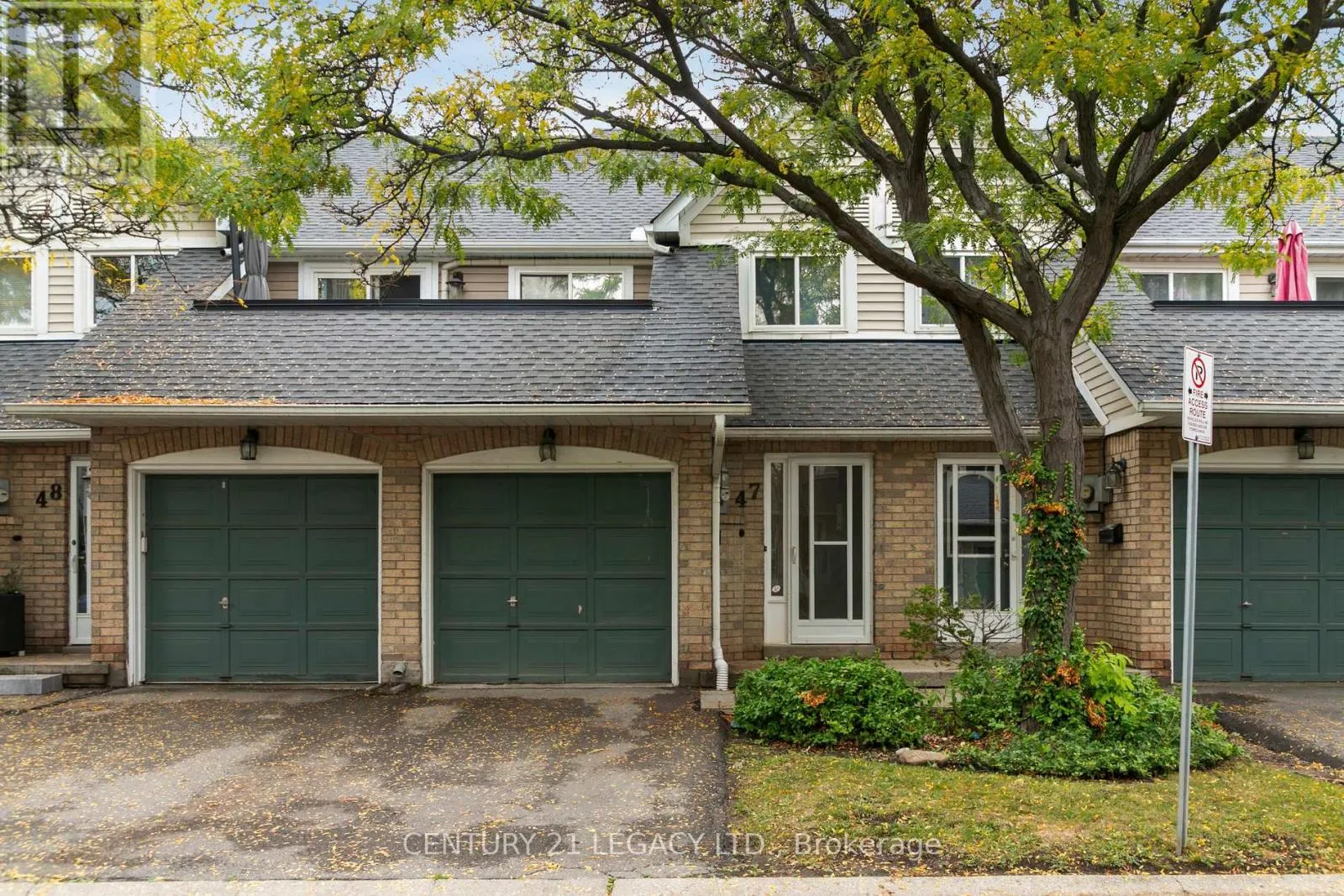 Row / Townhouse for rent: 47 - 2530 Northampton Boulevard, Burlington, Ontario L7M 4B4