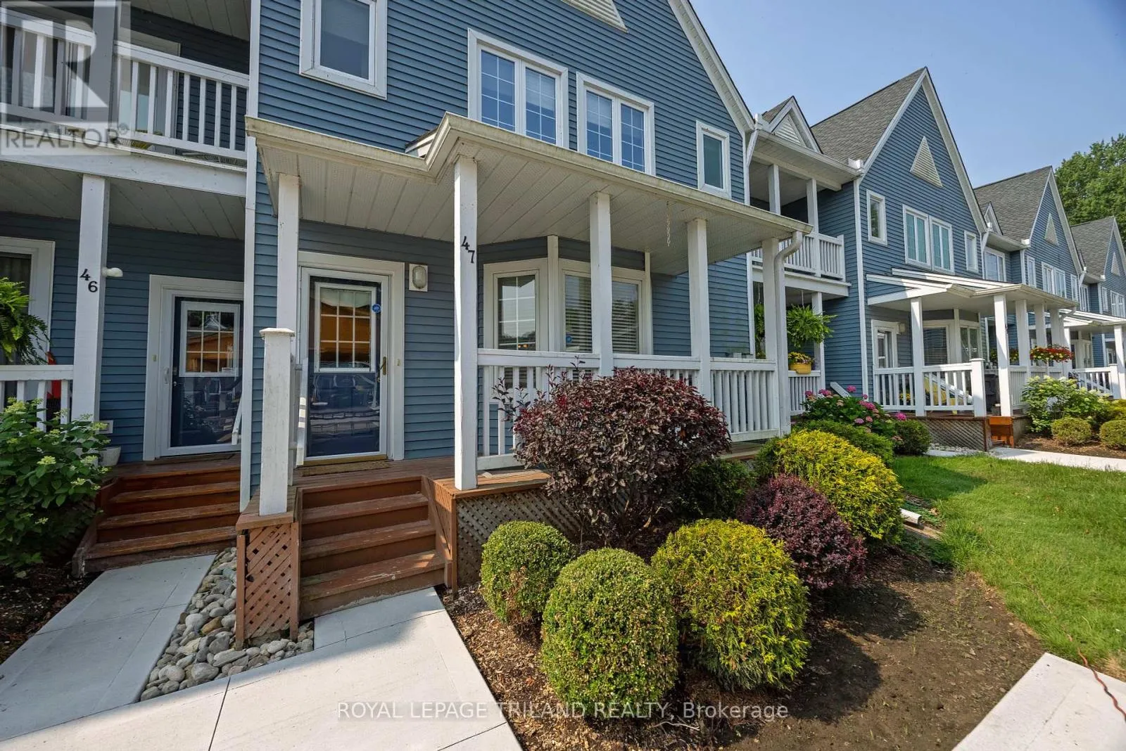 Row / Townhouse for rent: 47 - 374 Front Street, Central Elgin, Ontario N5L 1G1