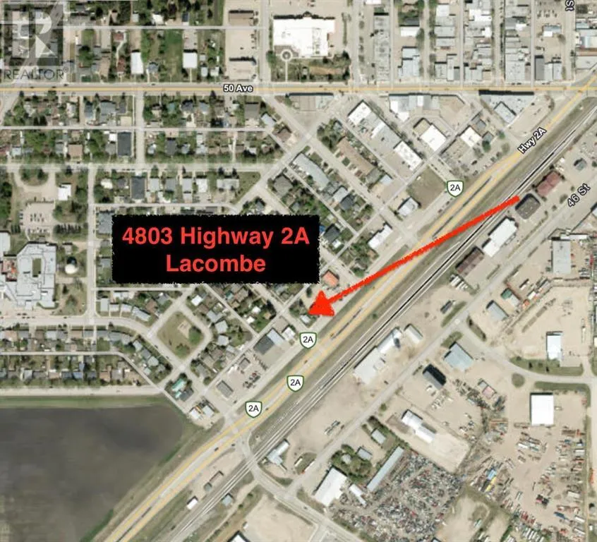 Commercial Mix for rent: 4802 Highway 2a, Lacombe, Alberta T4L 2B3