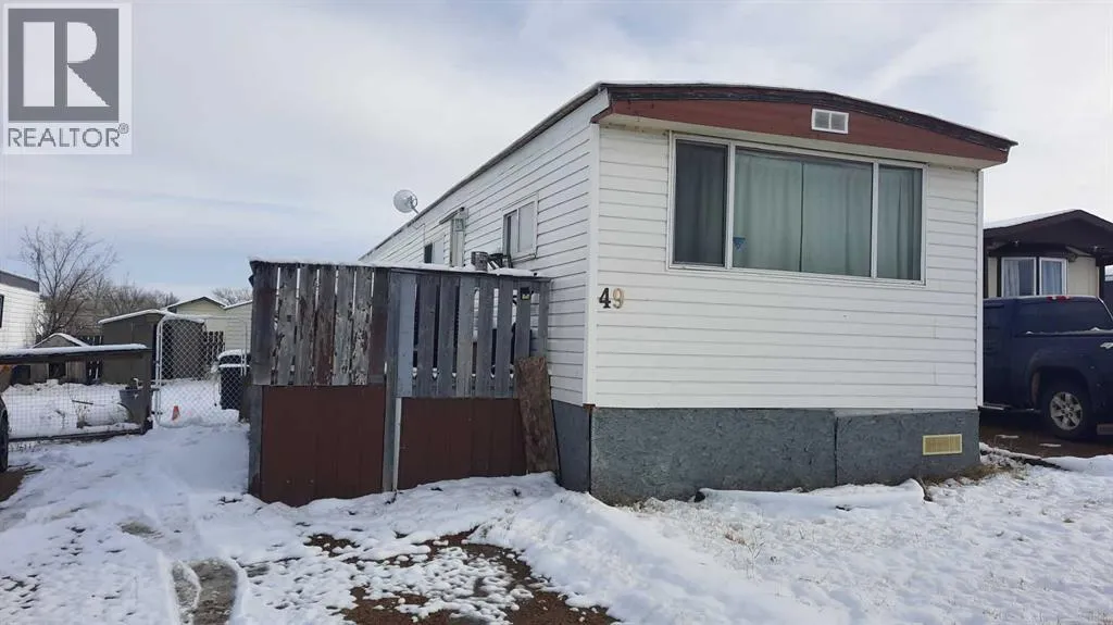 Mobile Home for rent: 49 Greenwood Villa, Drumheller, Alberta T0J 0Y2