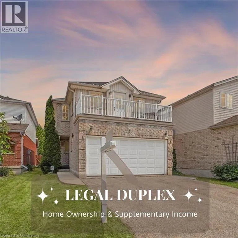 Duplex for rent: 50 Inge Court, Kitchener, Ontario N2K 3V7