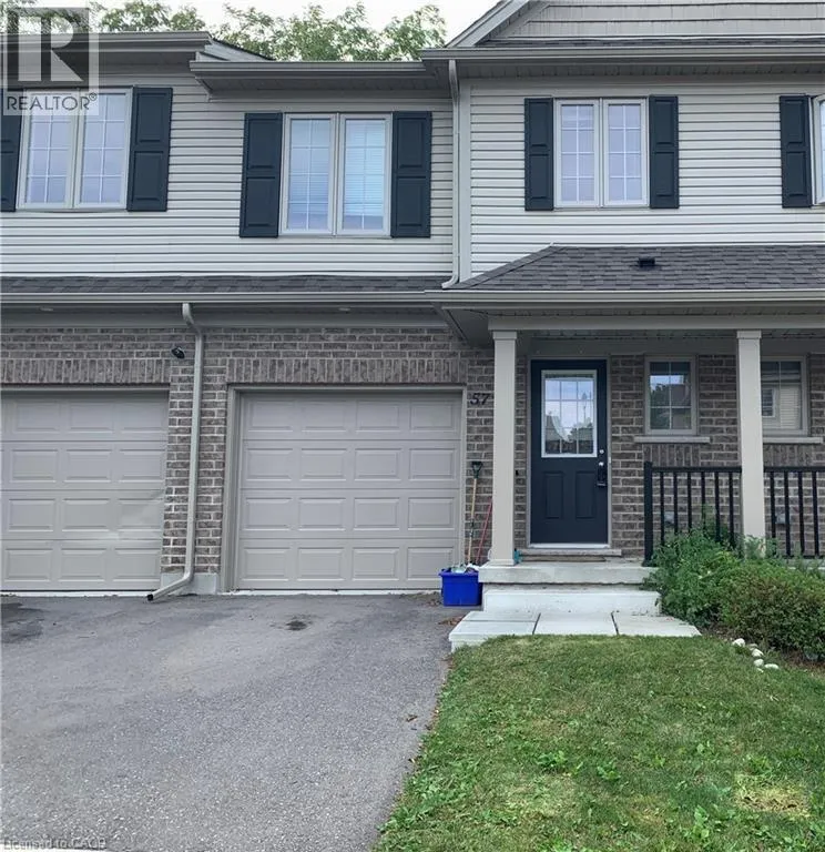 Row / Townhouse for rent: 50 Pinnacle Drive Unit# 57, Kitchener, Ontario N2P 0H8