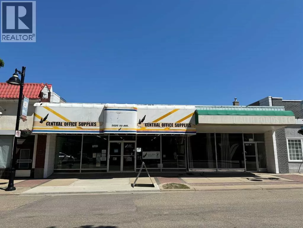 Retail for rent: 5026 50 Avenue, Ponoka, Alberta T4J 1G3