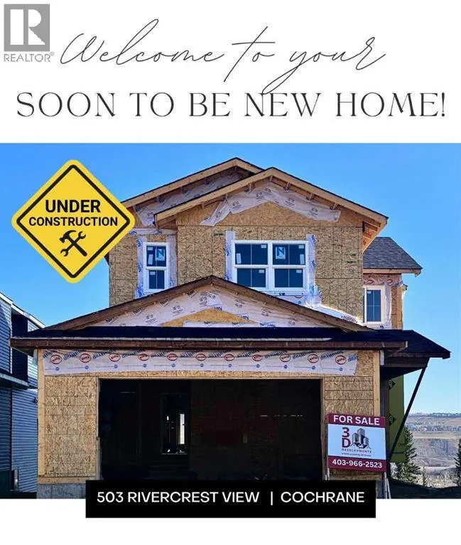 House for rent: 503 Rivercrest View, Cochrane, Alberta T4C 2W9