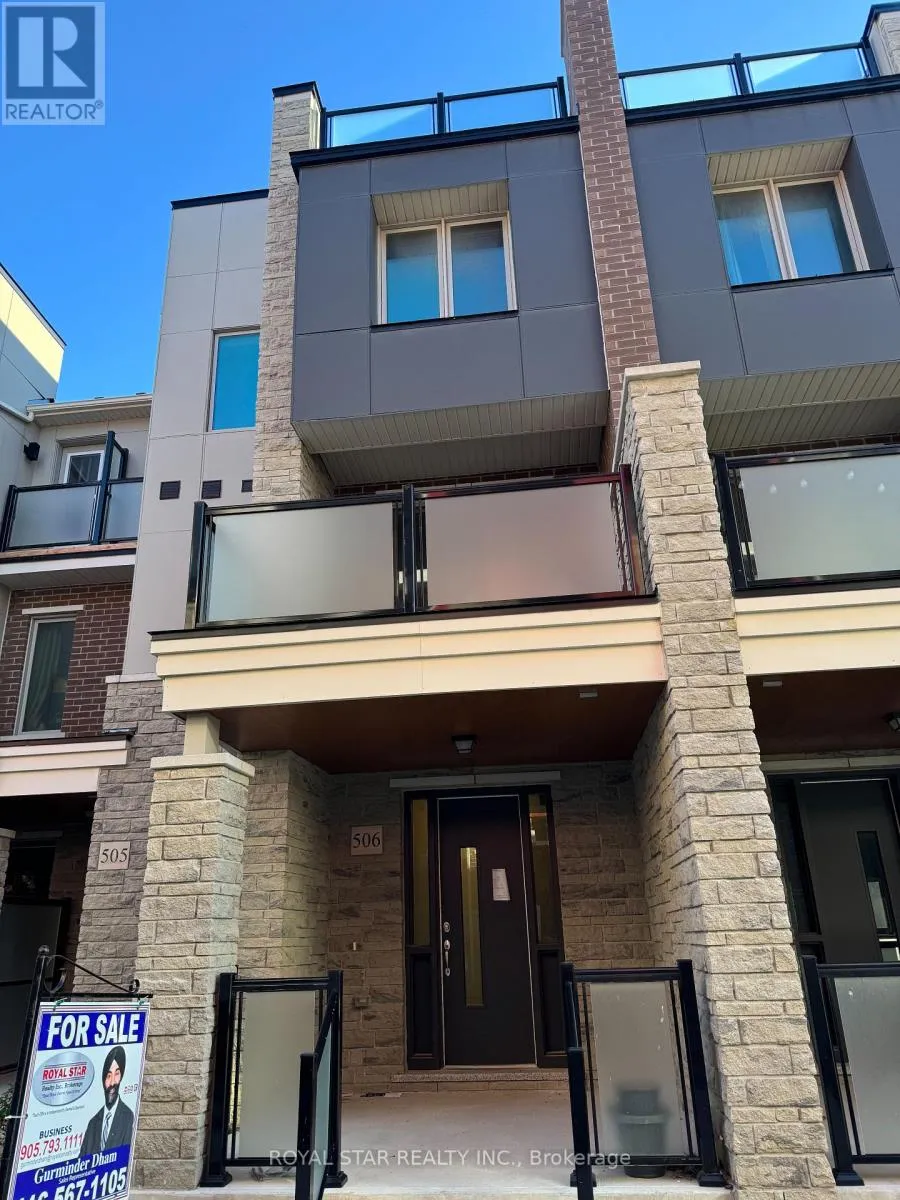 Row / Townhouse for rent: 506 - 1034 Reflection Place, Pickering, Ontario L1X 0L1