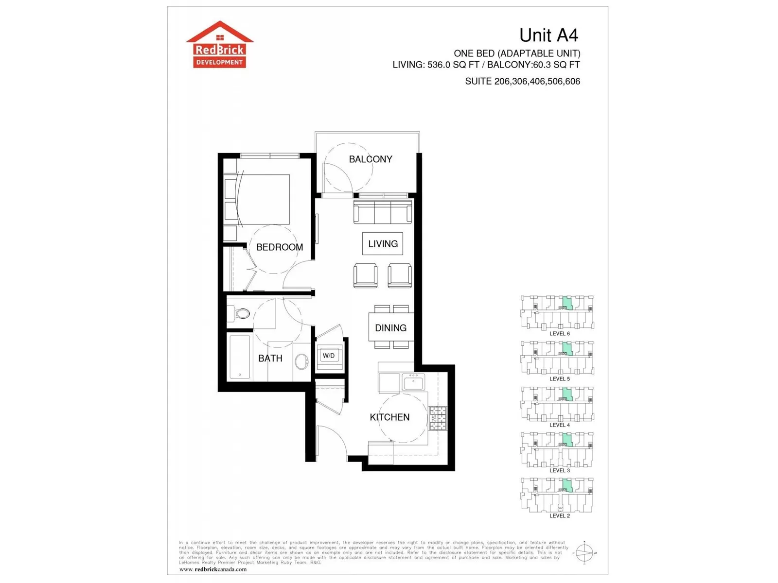 Apartment for rent: 506 10661 137a Street, Surrey, British Columbia V3T 4J7