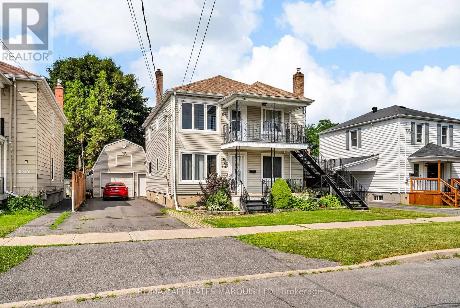 Duplex for rent: 506 Belmont Street, Cornwall, Ontario K6H 5A1