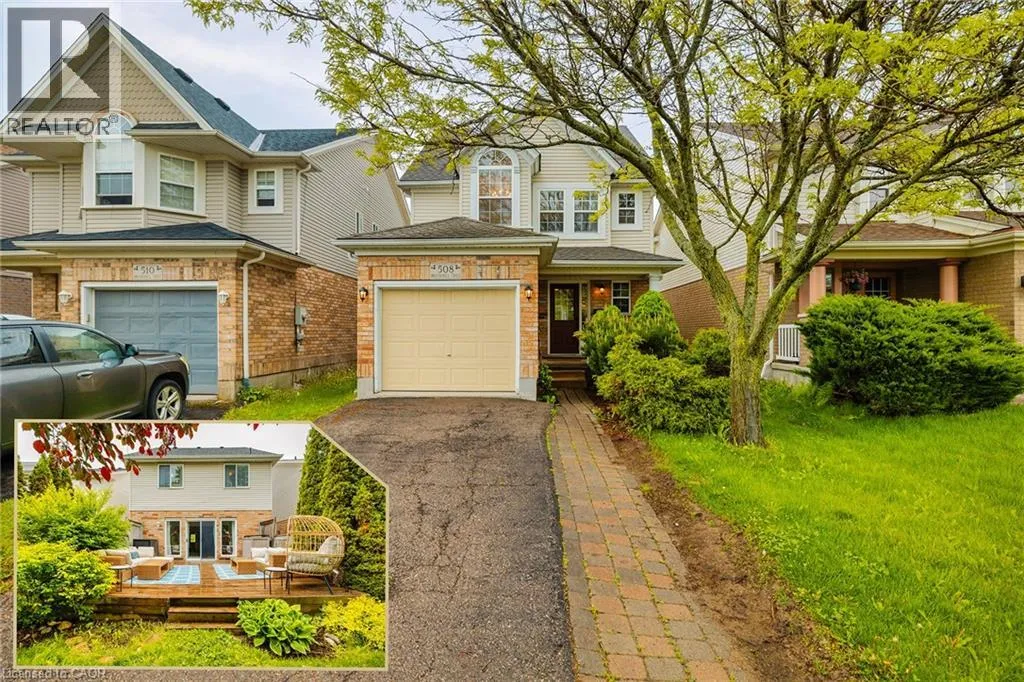 House for rent: 508 Brookmill Crescent, Waterloo, Ontario N2V 2M1