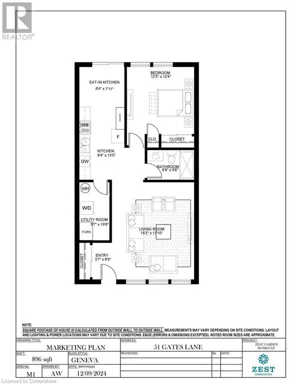 Row / Townhouse for rent: 51 Gates Lane, Hamilton, Ontario L9B 1T8