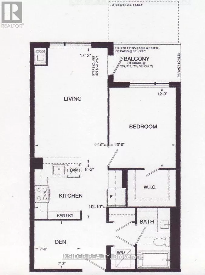 Apartment for rent: 510 - 3200 William Coltson Avenue, Oakville, Ontario L6H 7W6