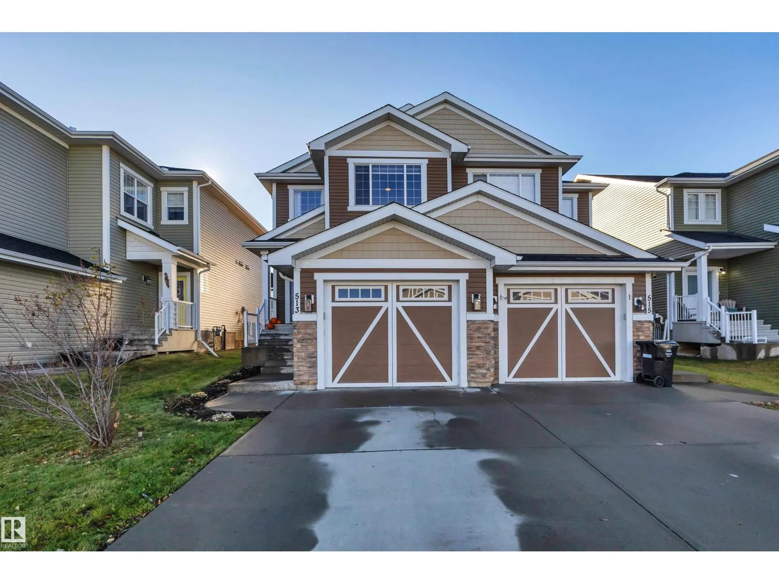 Duplex for rent: 513 Sturtz Li, Leduc, Alberta T9E 0Y6