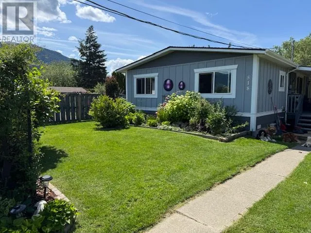 Manufactured Home for rent: 518 Pine Street, Chase, British Columbia V0E 1M0