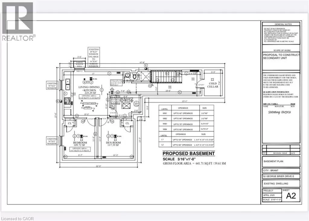 House for rent: 52 E George Brier Drive E Unit# Lower, Paris, Ontario N3L 0L3