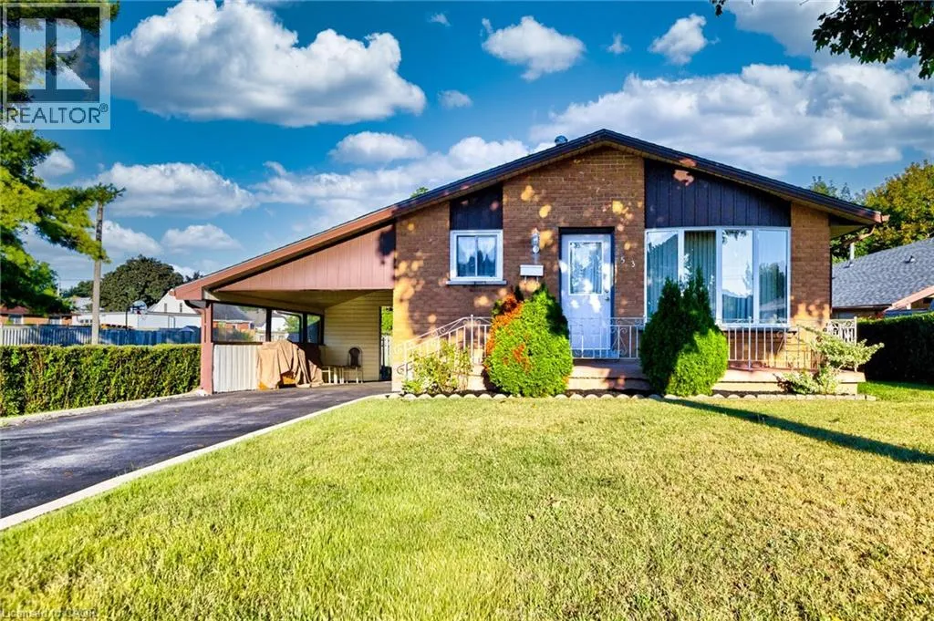 House for rent: 53 Moscrip Road, Cambridge, Ontario N1R 5Y8