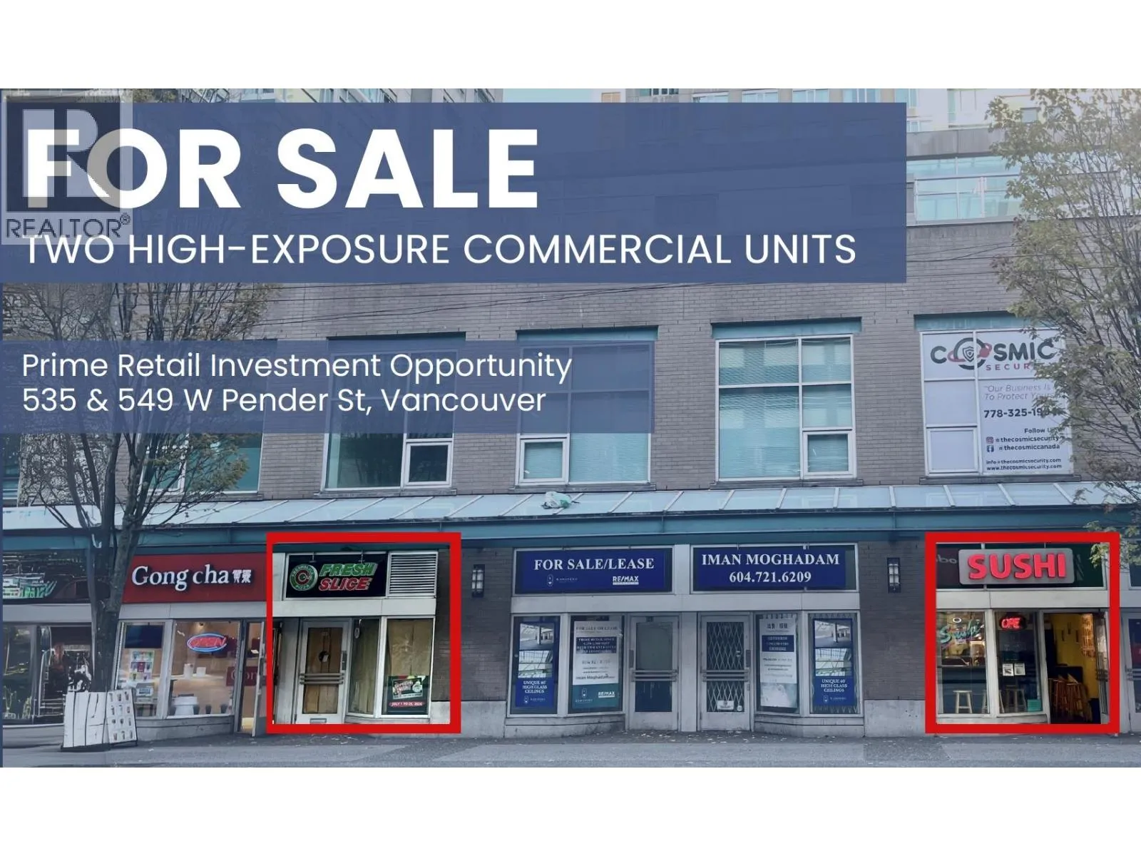 535 549 W Pender Street, Vancouver, British Columbia V6B 1V5