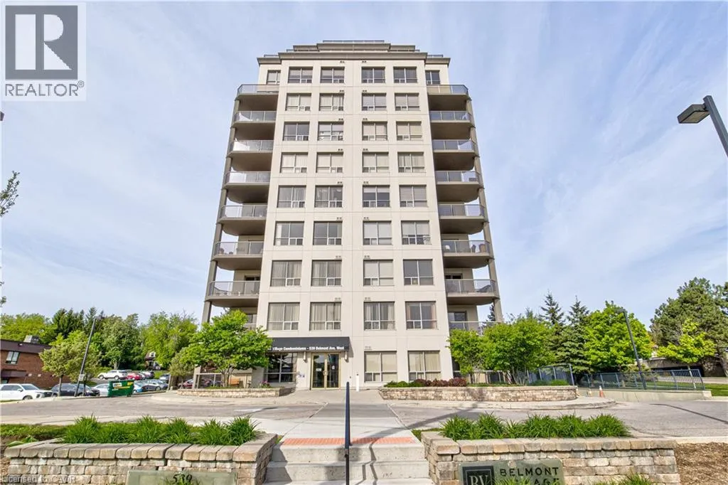 Apartment for rent: 539 Belmont Avenue Unit# 1106, Kitchener, Ontario N2M 0A2