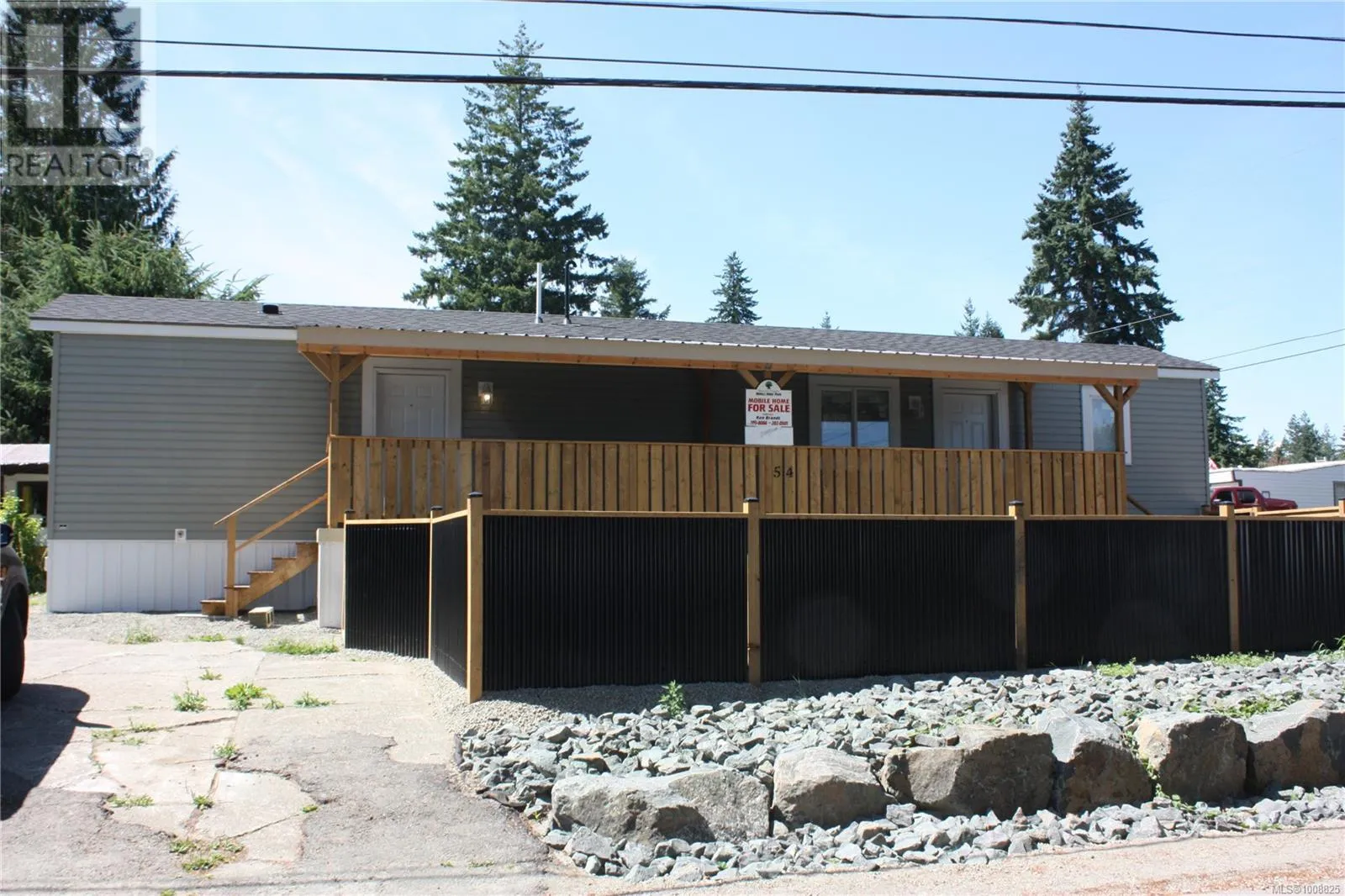 Manufactured Home for rent: 54 2520 Quinsam Rd, Campbell River, British Columbia V9W 4N4