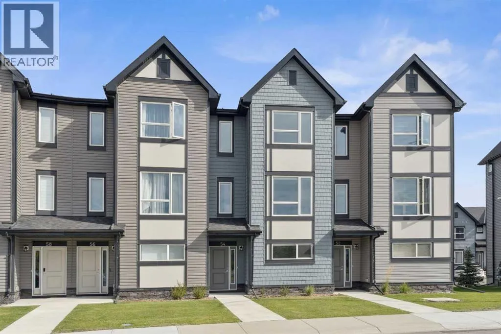 Row / Townhouse for rent: 54 Evanscrest Manor Nw, Calgary, Alberta T3P 2A3