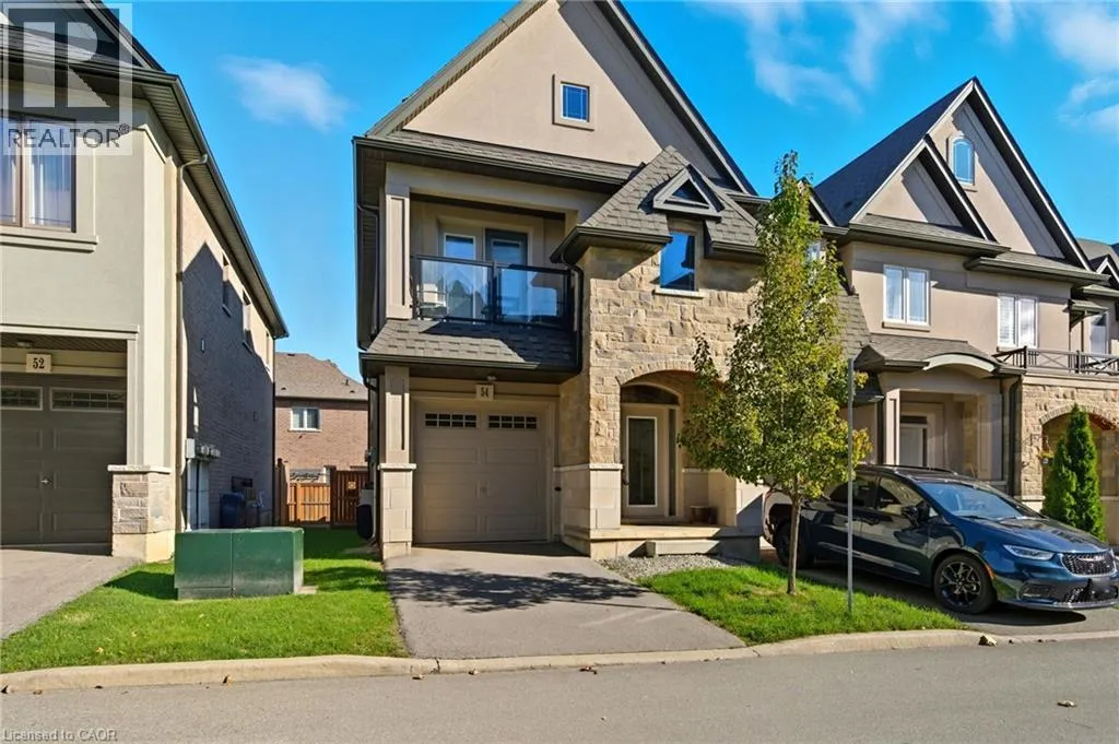 Row / Townhouse for rent: 54 Sonoma Valley Crescent, Hamilton, Ontario L9B 0J3