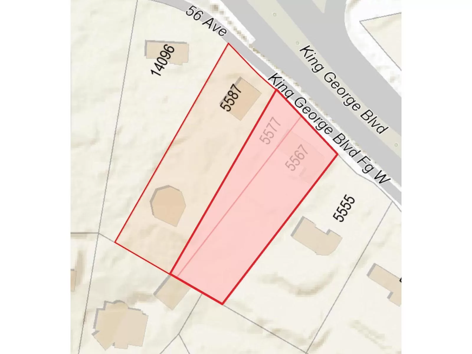 House for rent: 5567- 5577 King George Boulevard, Surrey, British Columbia V3X 3G1