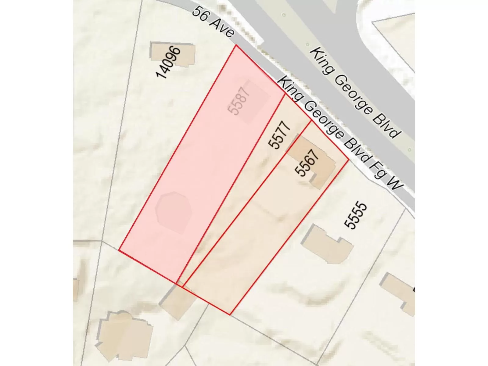 House for rent: 5587 King George Boulevard, Surrey, British Columbia V3X 3G1