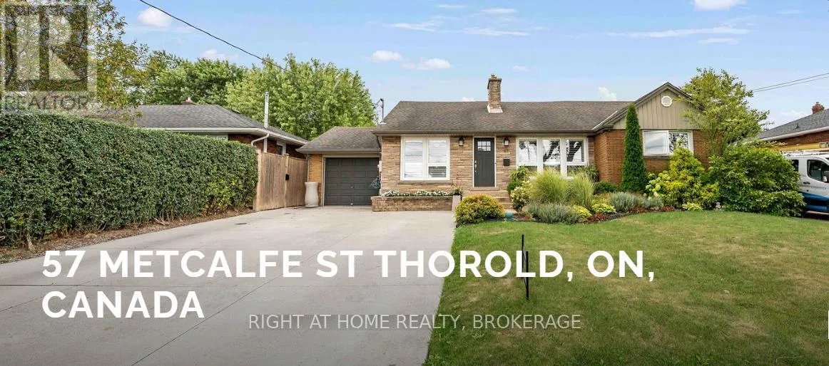 House for rent: 57 Metcalfe Street, Thorold, Ontario L2V 3A2