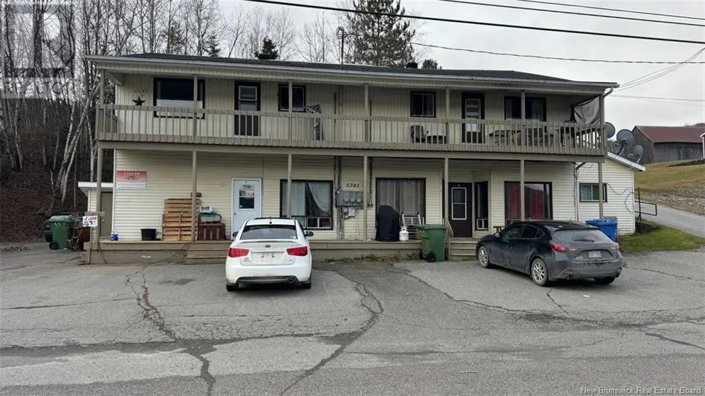 Fourplex for rent: 5742 Centrale, Lac Baker, New Brunswick E7A 1N6