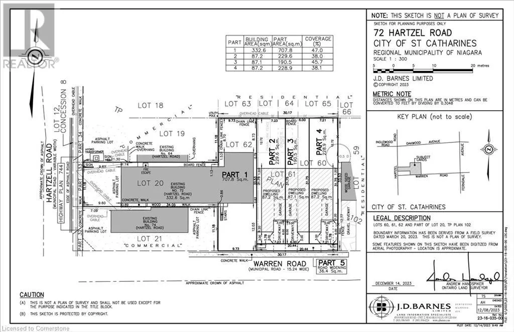 5,7,9 Warren Street, St. Catharines, Ontario L2P 1K9