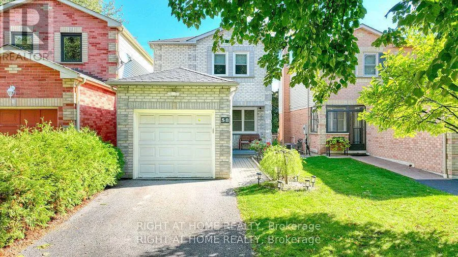 House for rent: 58 Teddington Crescent, Whitby, Ontario L1R 1S5