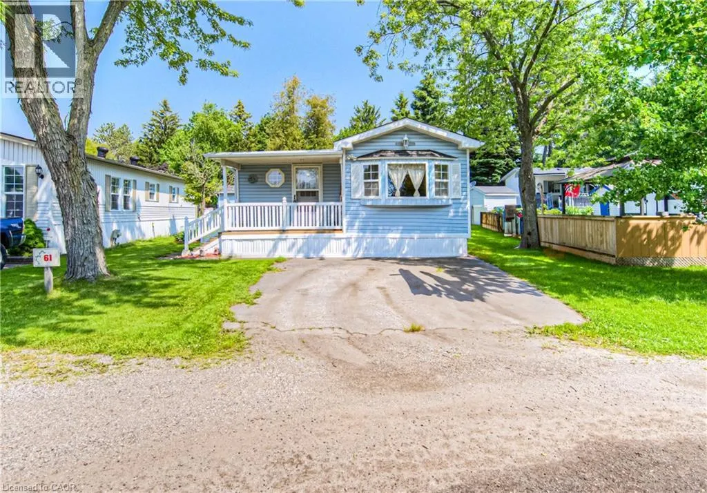 Mobile Home for rent: 580 Beaver Creek Road Unit# 61, Waterloo, Ontario N2J 3Z4