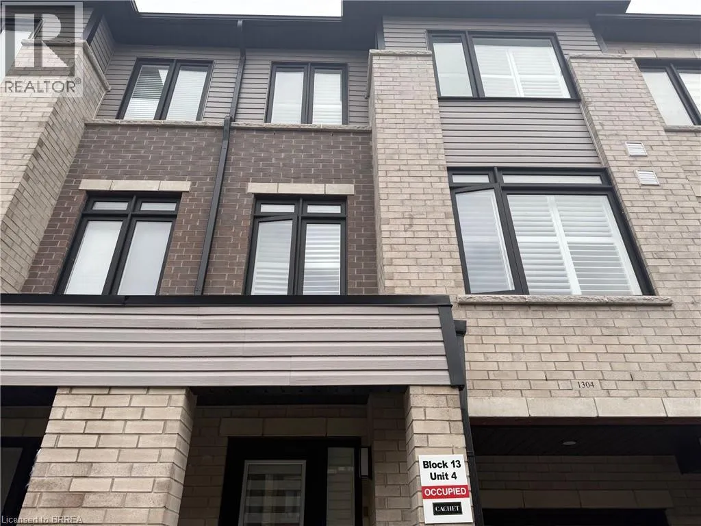 Row / Townhouse for rent: 585 Colborne Street Unit# 1304, Brantford, Ontario N3S 0K4