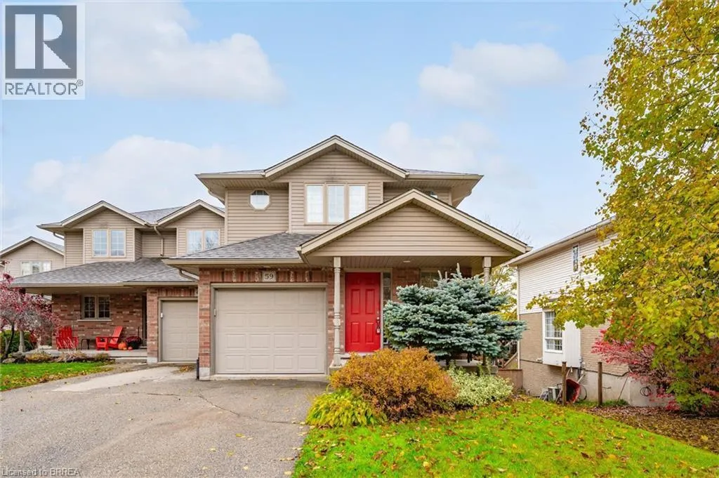 Row / Townhouse for rent: 59 Patrick Boulevard, Elora, Ontario N0B 1S0