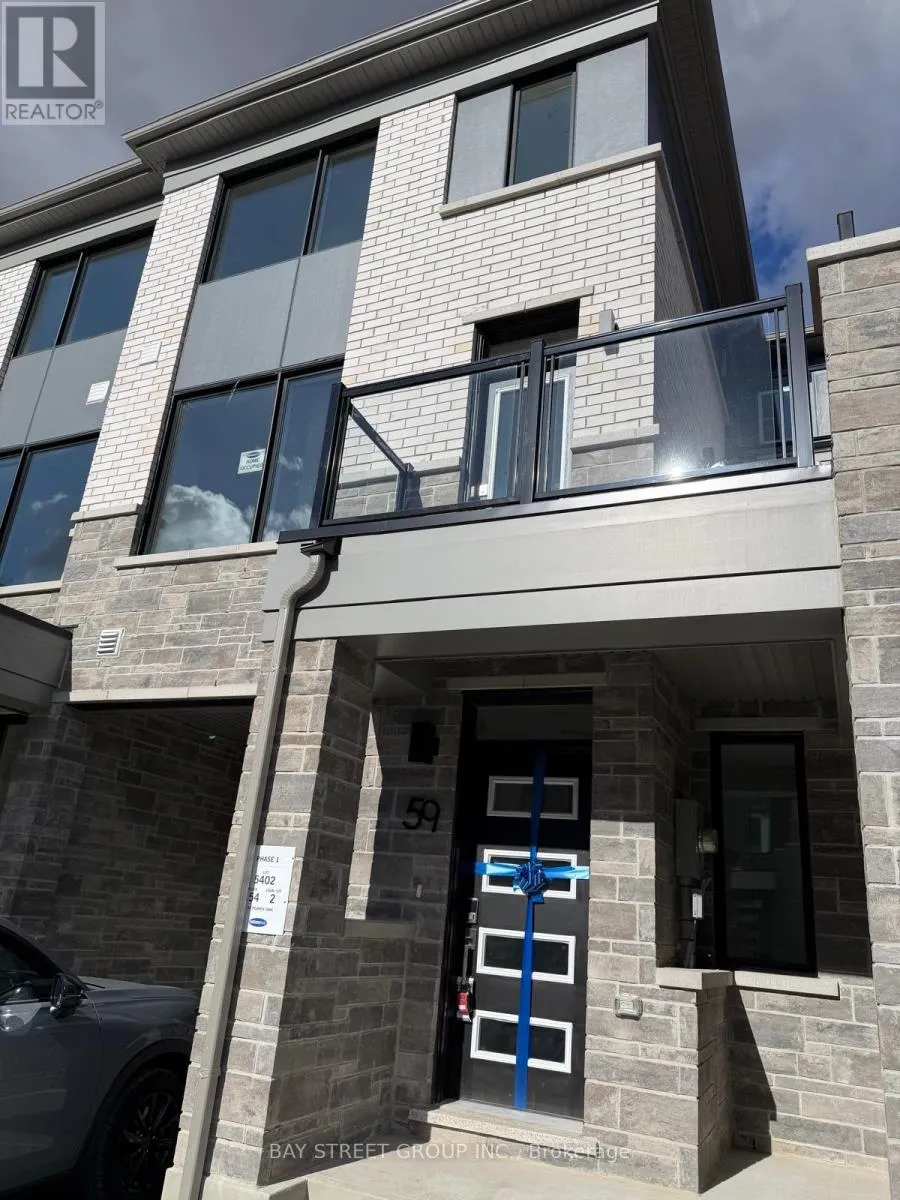 Row / Townhouse for rent: 59 Pearen Lane, Barrie, Ontario L9J 0G5