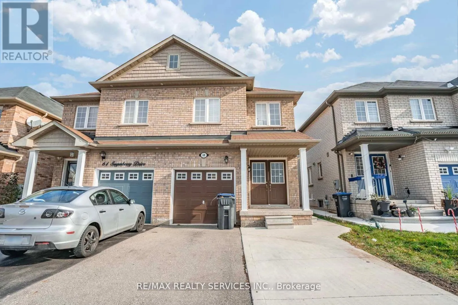 House for rent: 59 Sugarberry Drive, Brampton, Ontario L5R 3K7