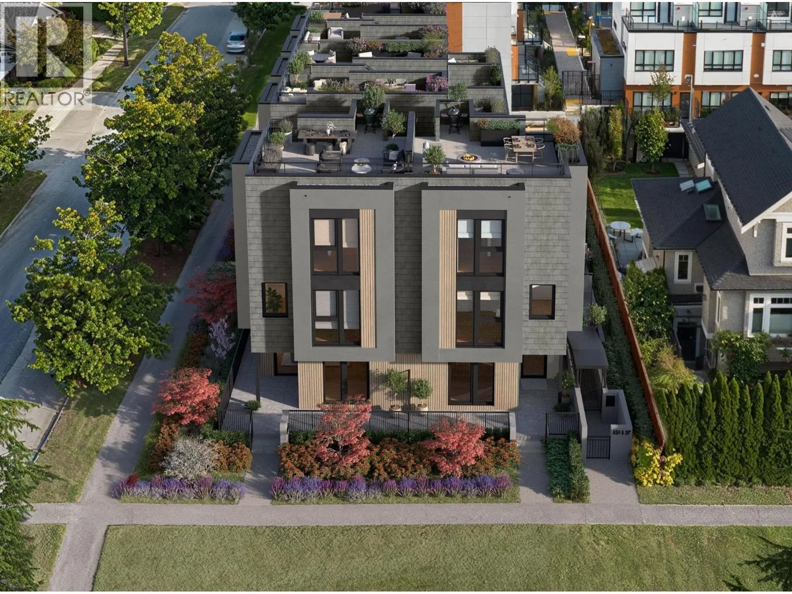 Row / Townhouse for rent: 595 W 29th Avenue, Vancouver, British Columbia V5Z 2H8