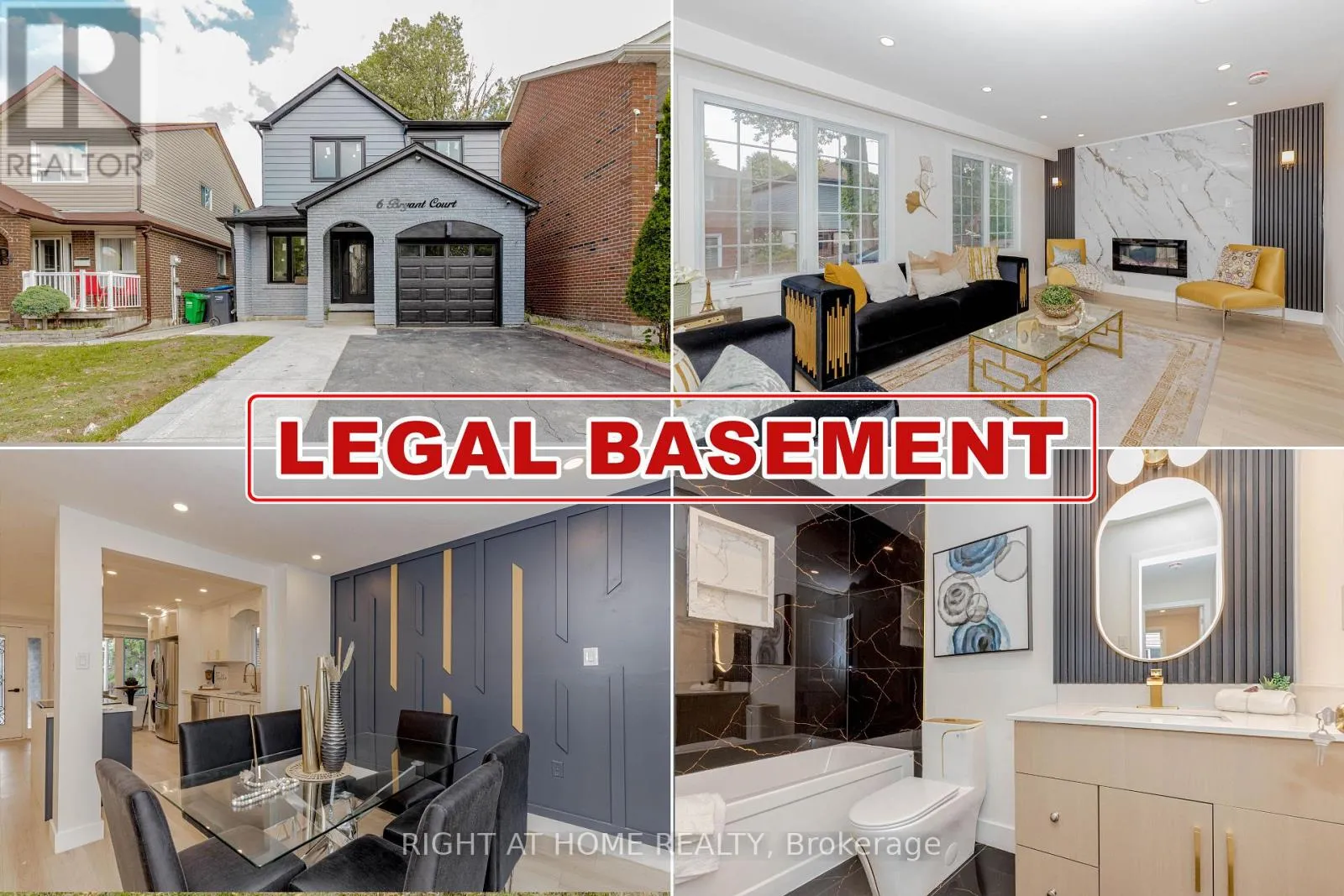 House for rent: 6 Bryant Court, Brampton, Ontario L6X 2T1