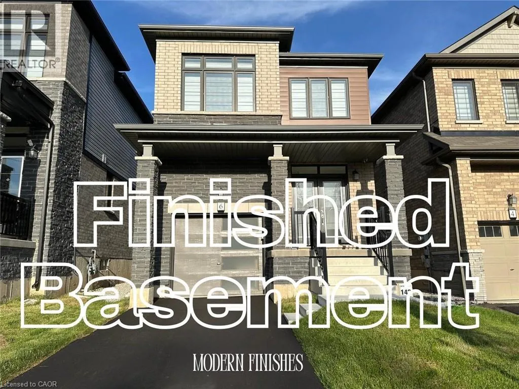 House for rent: 6 Sundin Drive Drive, Caledonia, Ontario N3W 0H1