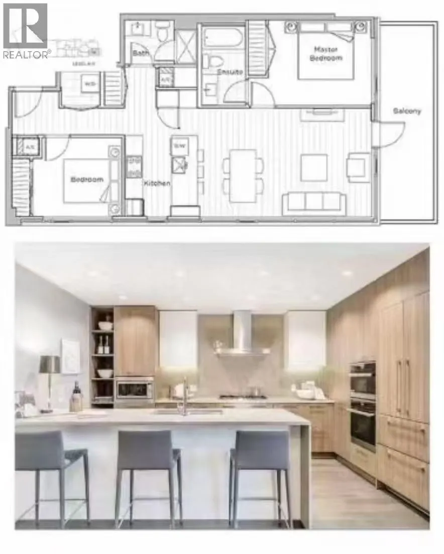 Apartment for rent: 608 3331 No. 3 Road, Richmond, British Columbia V6X 2B6