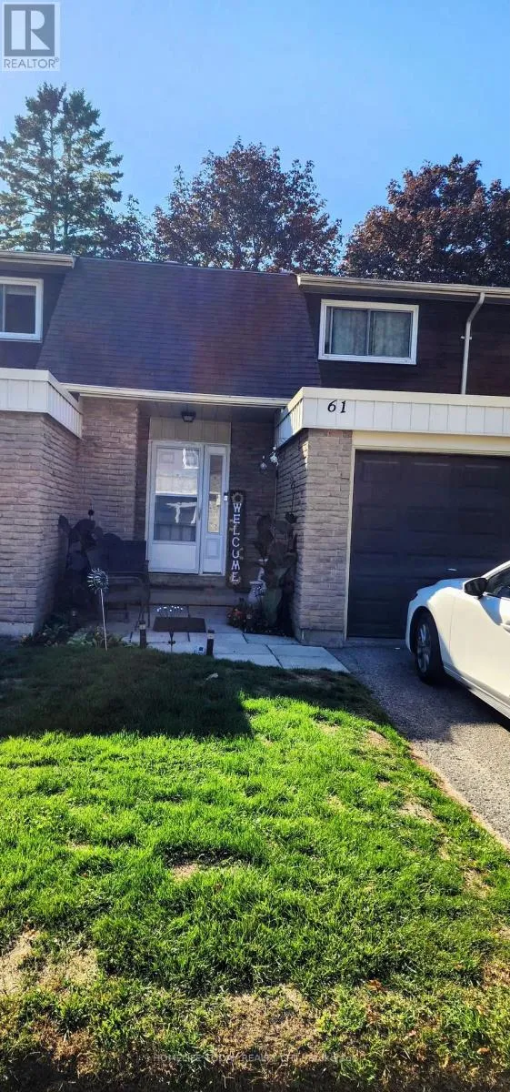 Row / Townhouse for rent: 61 - 341 Military Trail, Toronto, Ontario M1E 4E4