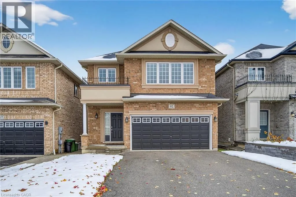 House for rent: 61 Irwin Avenue, Ancaster, Ontario L9K 0E9