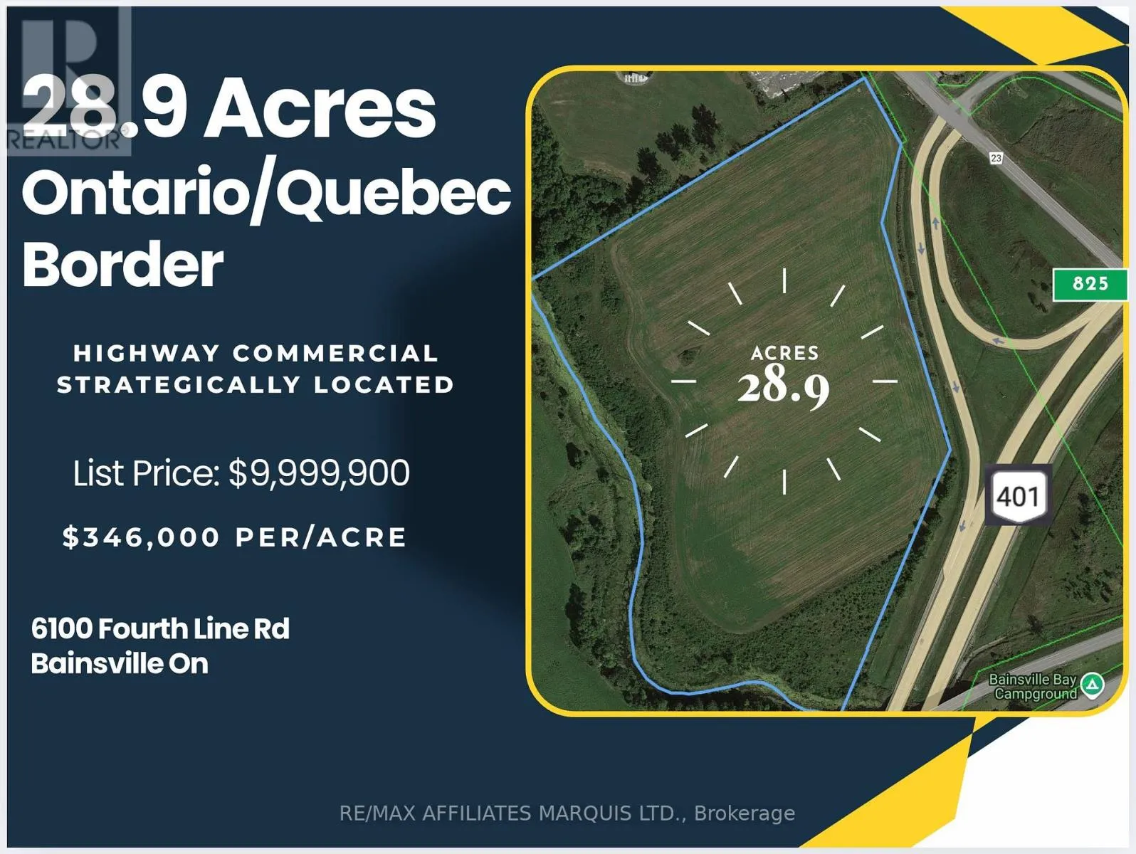 6100 Fourth Line Rd Road, South Glengarry, Ontario K0C 1E0