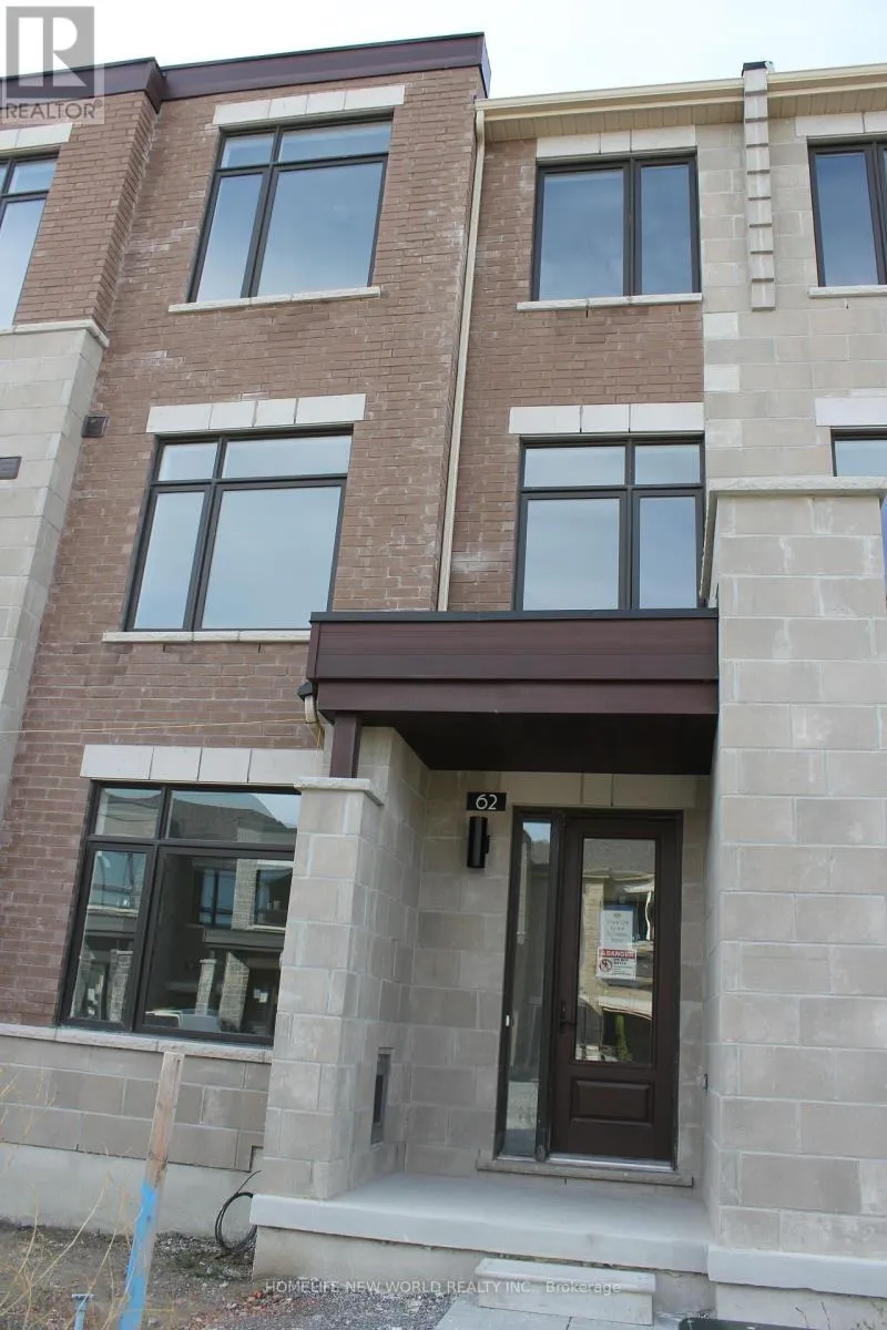 Row / Townhouse for rent: 62 Johann Drive, Markham, Ontario L3S 0G5