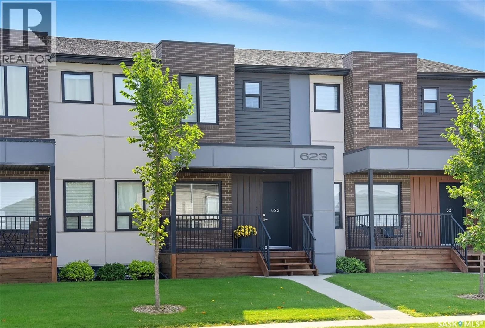 Row / Townhouse for rent: 623 Evergreen Boulevard, Saskatoon, Saskatchewan S7W 0Y7