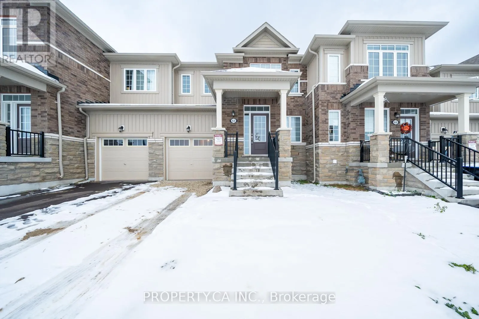 Row / Townhouse for rent: 63 Central Square Boulevard, Wasaga Beach, Ontario L9Z 0L9