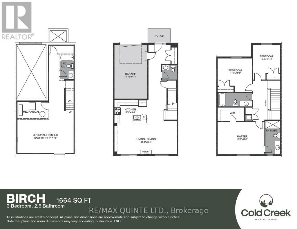 Row / Townhouse for rent: 63 Hineman Street, Prince Edward County, Ontario K0K 2T0