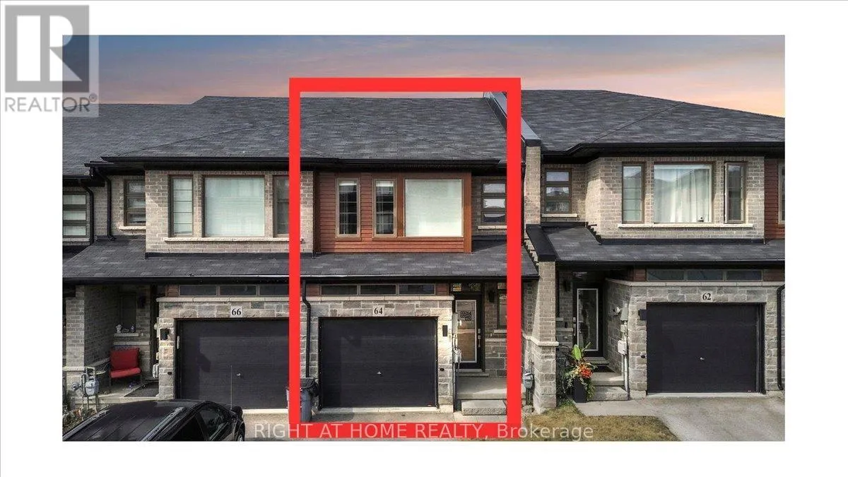 Row / Townhouse for rent: 64 Soho Street, Hamilton, Ontario L8J 0L4